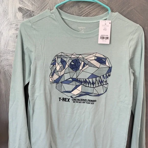 LOT OF 4 (FOUR) -OshKosh B’gosh/Carter’s Long Sleeve bundle 4-Long Sleeve Shirts - Picture 9 of 12